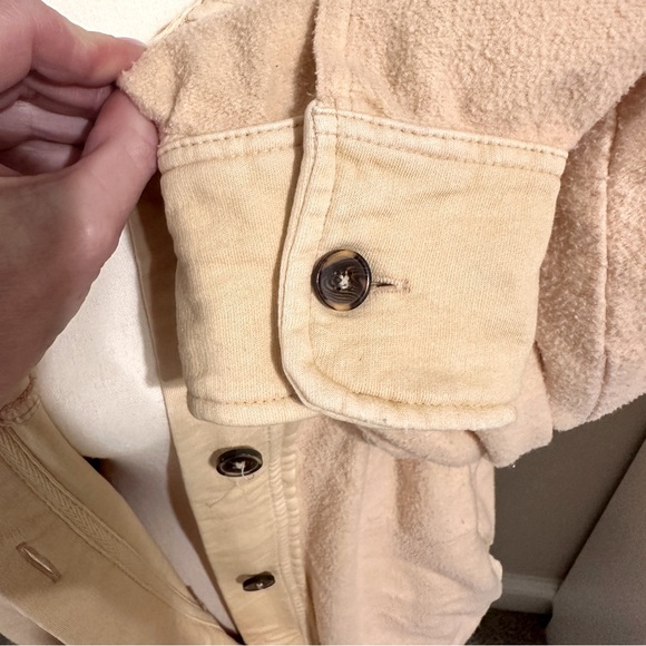 Free People Ruby Jacket in Mustard Seed. Oversized Shacket. Retail $128. SZ:M - Picture 6 of 8